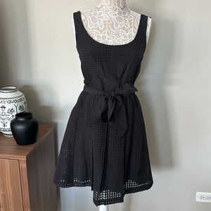 ANNE KLEIN -NWOT- Organza Dress in Black